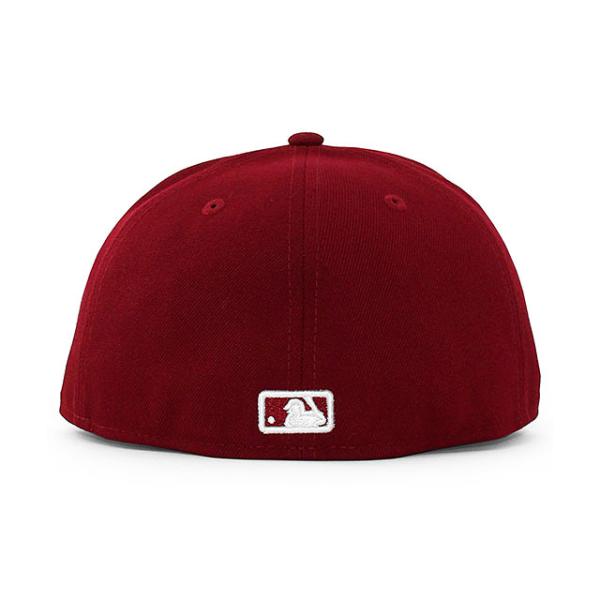 ニューエラ キャップ 59FIFTY ニューヨーク ヤンキース MLB TEAM BASIC FITTED CAP CARDINAL