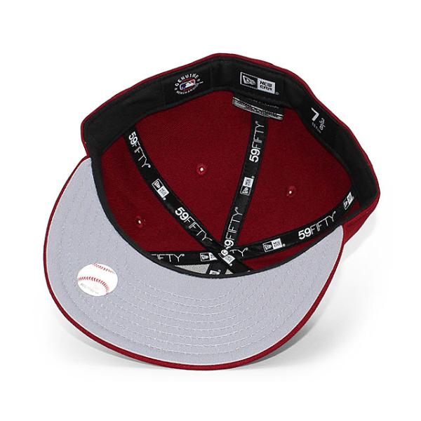 ニューエラ キャップ 59FIFTY ニューヨーク ヤンキース MLB TEAM BASIC FITTED CAP CARDINAL