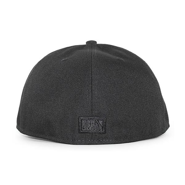 ニューエラ キャップ 59FIFTY フロリダ マーリンズ MLB COOPERSTOWN BLACKOUT FITTED CAP