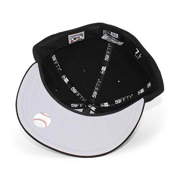 ニューエラ キャップ 59FIFTY フロリダ マーリンズ MLB COOPERSTOWN BLACKOUT FITTED CAP