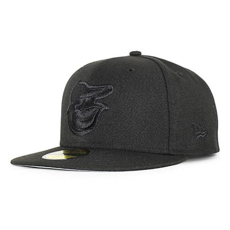 ニューエラ キャップ 59FIFTY ボルチモア オリオールズ MLB BLACKOUT FITTED CAP