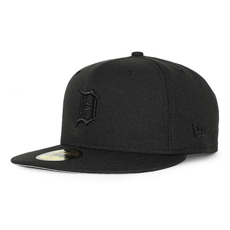 ニューエラ キャップ 59FIFTY デトロイト タイガース MLB BLACKOUT FITTED CAP
