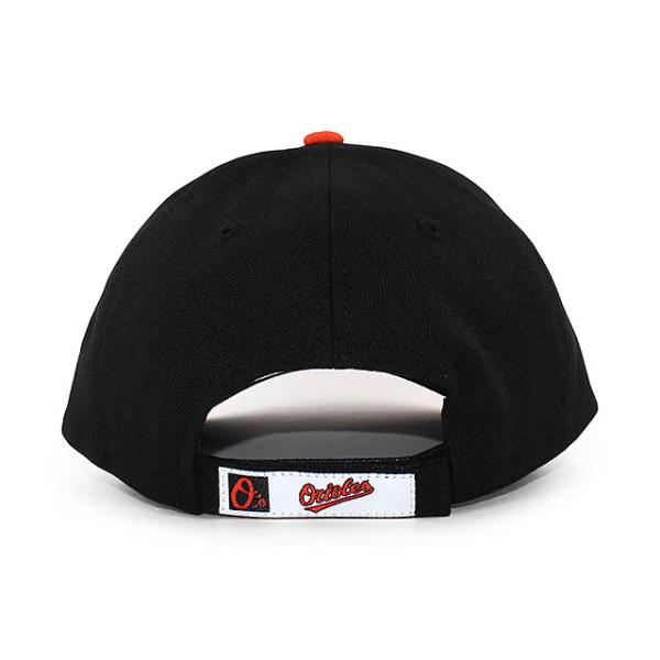 ニューエラ キャップ 9FORTY ボルチモア オリオールズ MLB THE LEAGUE ROAD ADJUSTABLE CAP BLACK