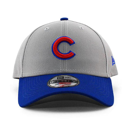 ニューエラ キャップ 9FORTY シカゴ カブス MLB THE LEAGUE ADJUSTABLE CAP GREY ROYAL BLUE NEW ERA CHICAGO CUBS