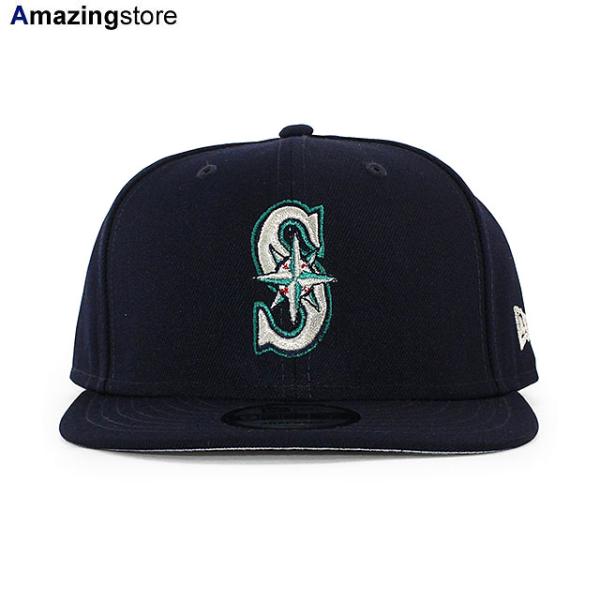 ニューエラ キャップ 9FIFTY シアトル マリナーズ MLB TEAM BASIC SNAPBACK CAP NAVY