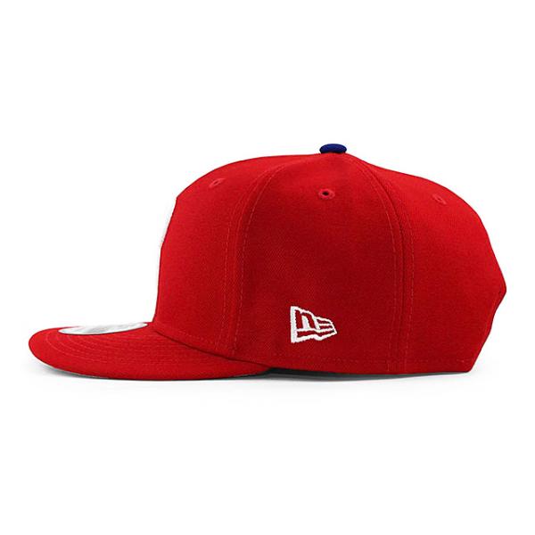 ニューエラ キャップ 9FIFTY フィラデルフィア フィリーズ MLB TEAM BASIC SNAPBACK CAP RED