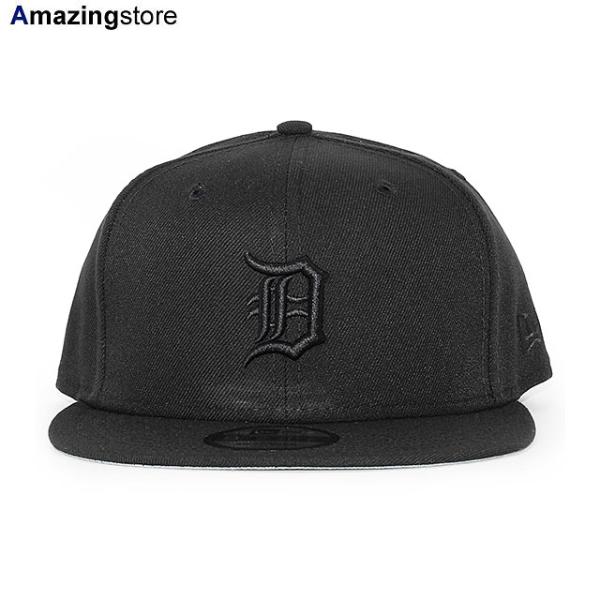 ニューエラ キャップ 9FIFTY デトロイト タイガース MLB TEAM BASIC SNAPBACK CAP BLACKOUT