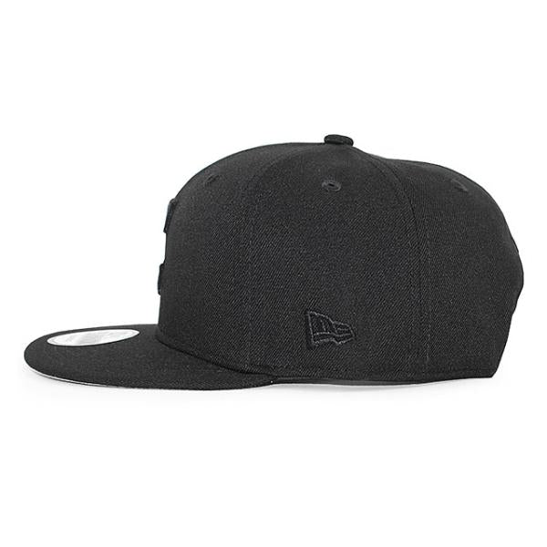 ニューエラ キャップ 9FIFTY クリーブランド ガーディアンズ MLB TEAM BASIC SNAPBACK CAP BLACKOUT