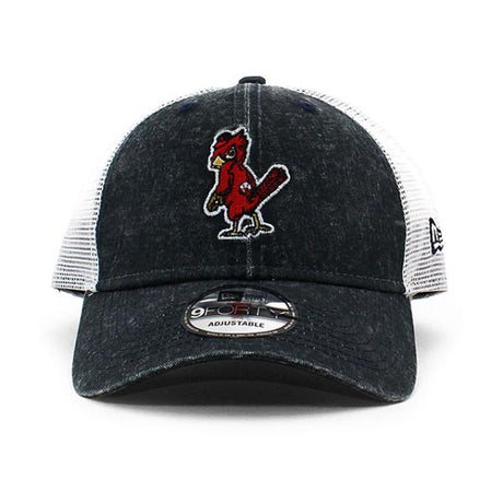 ニューエラ 9FORTY メッシュキャップ セントルイス カージナルス MLB 1950 WASHED TRUCKER MESH CAP NAVY