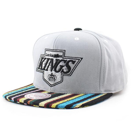 ミッチェル&ネス スナップバック ロサンゼルス キングス NHL NATIVE-STRIPE SNAPBACK GREY MULTI MITCHELL&NESS LOS ANGELES KINGS