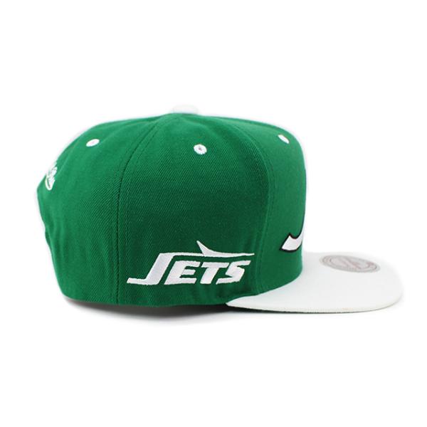 ミッチェル&ネス ニューヨーク ジェッツ スナップバック 2T TEAM-SCRIPT SNAPBACK GRN-WHT  MITCHELL&NESS NEW YORK JETS