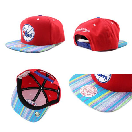 ミッチェル＆ネス スナップバック フィラデルフィア 76ERS NBA NATIVE-STRIPE SNAPBACK RED MULTI MITCHELL&NESS PHILADELPHIA