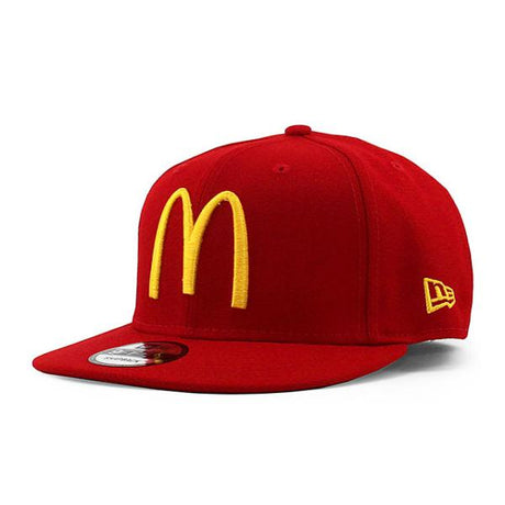 ニューエラ キャップ 9FIFTY スナップバック ナスカー ロス チャステイン  ROSS CHASTAIN DRIVER McDonald's SNAPBACK CAP RED  NEW ERA NASCAR