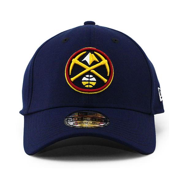 ニューエラ キャップ 39THIRTY デンバー ナゲッツ NBA TEAM CLASSIC FLEX FIT CAP NAVY