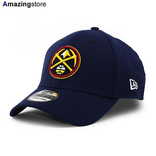 ニューエラ キャップ 39THIRTY デンバー ナゲッツ NBA TEAM CLASSIC FLEX FIT CAP NAVY
