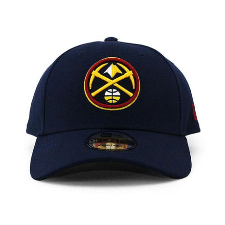 ニューエラ キャップ 9FORTY デンバー ナゲッツ NBA THE LEAGUE ADJUSTABLE CAP NAVY NEW ERA DENVER NUGGETS