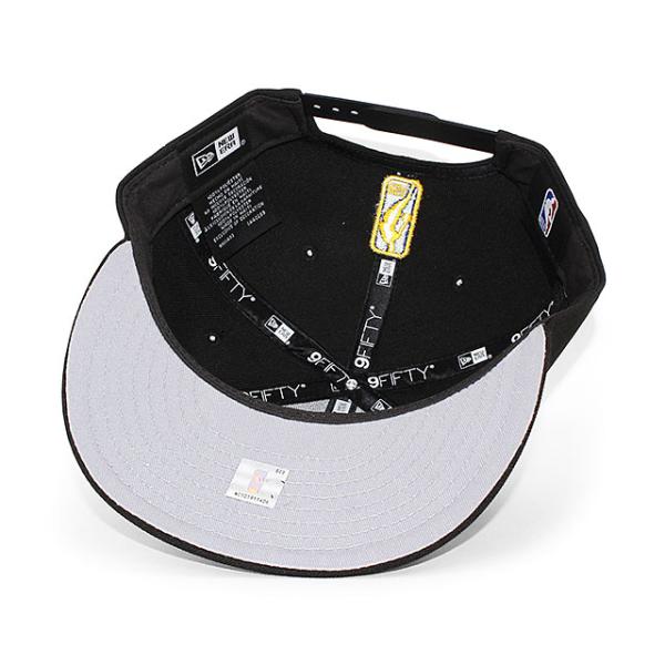 ニューエラ キャップ 9FIFTY ゴールデンステイト ウォリアーズ NBA TEAM BASIC SNAPBACK CAP BLACK