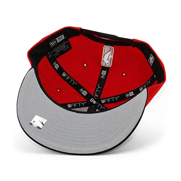ニューエラ キャップ 9FIFTY シカゴ ブルズ NBA 2T TEAM BASIC SNAPBACK CAP RED