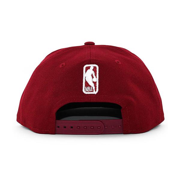 ニューエラ キャップ 9FIFTY クリーブランド キャバリアーズ NBA TEAM BASIC SNAPBACK CAP BURGUNDY