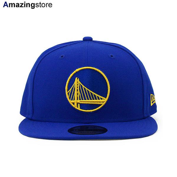 ニューエラ キャップ 9FIFTY ゴールデンステイト ウォリアーズ NBA TEAM BASIC SNAPBACK CAP BLUE