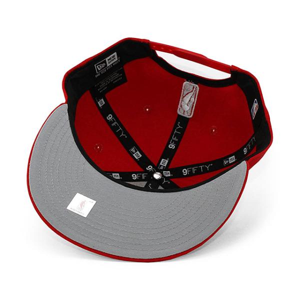 ニューエラ キャップ 9FIFTY ヒューストン ロケッツ NBA TEAM BASIC SNAPBACK CAP RED