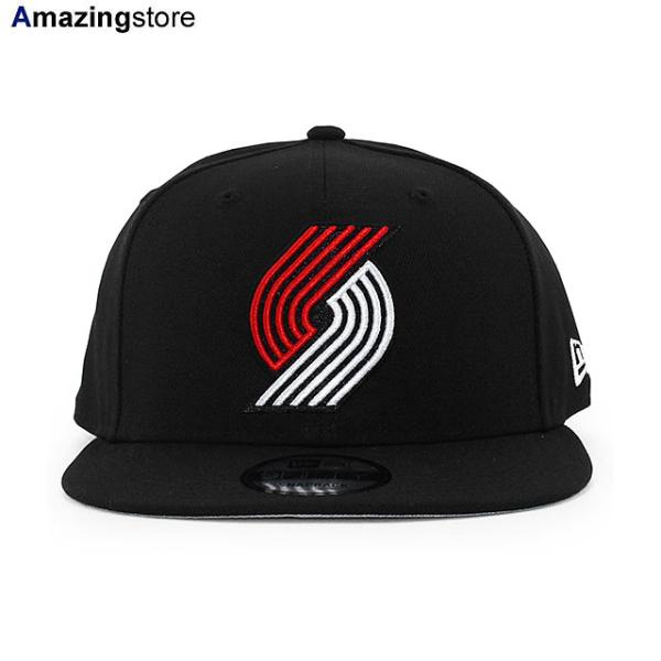 ニューエラ キャップ 9FIFTY ポートランド トレイル ブレイザーズ NBA TEAM BASIC SNAPBACK CAP BLACK