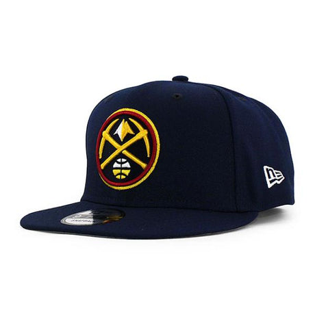 ニューエラ キャップ 9FIFTY デンバー ナゲッツ NBA TEAM BASIC SNAPBACK CAP NAVY