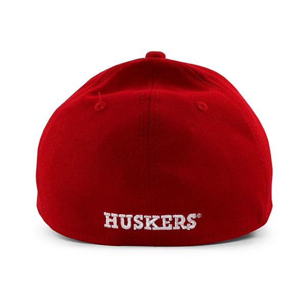 ニューエラ キャップ 39THIRTY ネブラスカ コーンハスカーズ NCAA TEAM CLASSIC FLEX FIT CAP RED