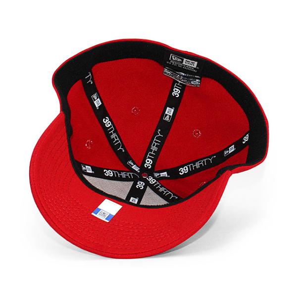 ニューエラ キャップ 39THIRTY ネブラスカ コーンハスカーズ NCAA TEAM CLASSIC FLEX FIT CAP RED