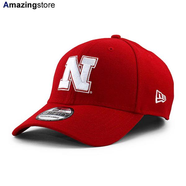 ニューエラ キャップ 39THIRTY ネブラスカ コーンハスカーズ NCAA TEAM CLASSIC FLEX FIT CAP RED