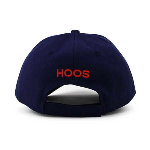 ニューエラ キャップ 9FORTY ヴァージニア キャバリアーズ NCAA THE LEAGUE ADJUSTABLE CAP NAVY