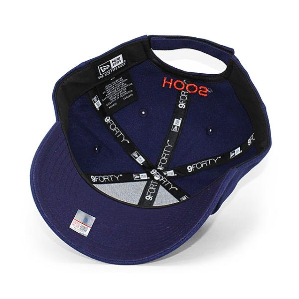 ニューエラ キャップ 9FORTY ヴァージニア キャバリアーズ NCAA THE LEAGUE ADJUSTABLE CAP NAVY