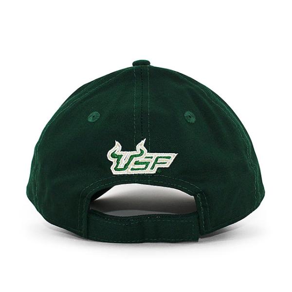 ニューエラ キャップ 9FORTY サウス フロリダ ブルズ NCAA THE LEAGUE ADJUSTABLE CAP DK GREEN