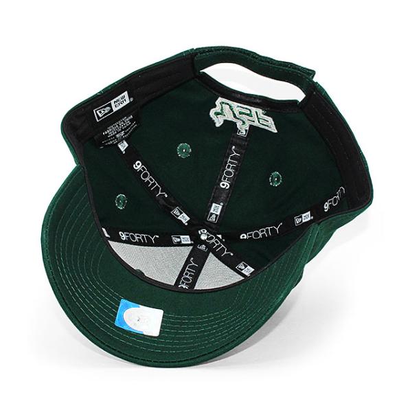 ニューエラ キャップ 9FORTY サウス フロリダ ブルズ NCAA THE LEAGUE ADJUSTABLE CAP DK GREEN