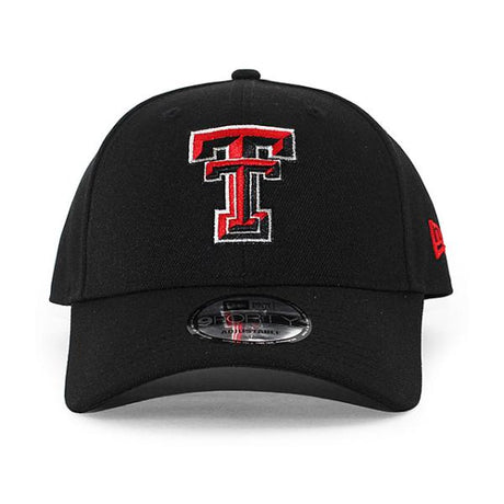 ニューエラ キャップ 9FORTY テキサステック レッドレイダース NCAA THE LEAGUE ADJUSTABLE CAP BLACK NEW ERA TEXAS TECH RED RAIDERS