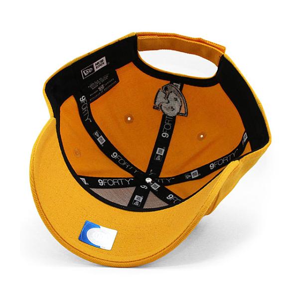 ニューエラ キャップ 9FORTY バージニア コモンウェルス ラムズ NCAA THE LEAGUE ADJUSTABLE CAP YELLOW
