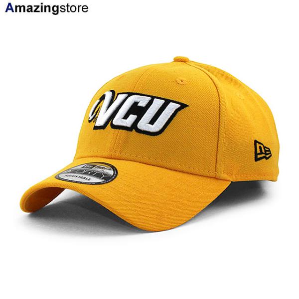 ニューエラ キャップ 9FORTY バージニア コモンウェルス ラムズ NCAA THE LEAGUE ADJUSTABLE CAP YELLOW
