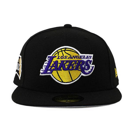 ニューエラ キャップ 59FIFTY ロサンゼルス レイカーズ 2020 NBA FINALS SIDE PATCH FITTED CAP BLACK NEW ERA LOS ANGELES LAKERS