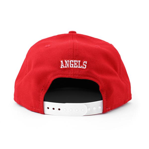 ニューエラ キャップ 9FIFTY ロサンゼルス エンゼルス MLB REPLICA SNAPBACK CAP RED