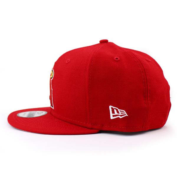 ニューエラ キャップ 9FIFTY ロサンゼルス エンゼルス MLB REPLICA SNAPBACK CAP RED