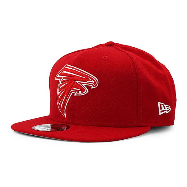 ニューエラ キャップ 9FIFTY スナップバック アトランタ ファルコンズ NFL TEAM BASIC SNAPBACK CAP RED