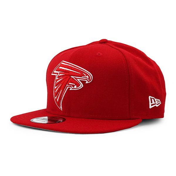 ニューエラ 9FIFTY アトランタ ファルコンズ  NFL TEAM-BASIC SNAPBACK CAP RED-WHITE NEW ERA ATLANTA FALCONS