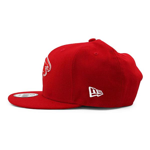ニューエラ キャップ 9FIFTY スナップバック アトランタ ファルコンズ NFL TEAM BASIC SNAPBACK CAP RED