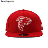ニューエラ 9FIFTY アトランタ ファルコンズ  NFL TEAM-BASIC SNAPBACK CAP RED-WHITE NEW ERA ATLANTA FALCONS