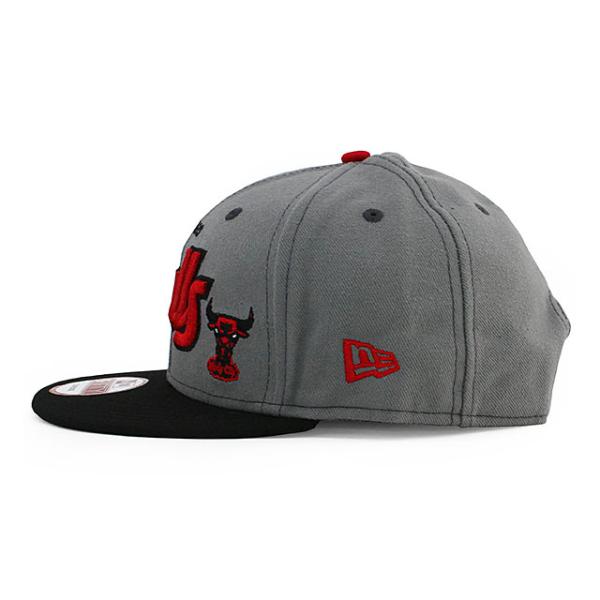 ニューエラ キャップ 9FIFTY シカゴ ブルズ NBA 2T FLAWLESS-SCRIPT SNAPBACK CAP GREY-BLACK NEW ERA CHICAGO BULLS