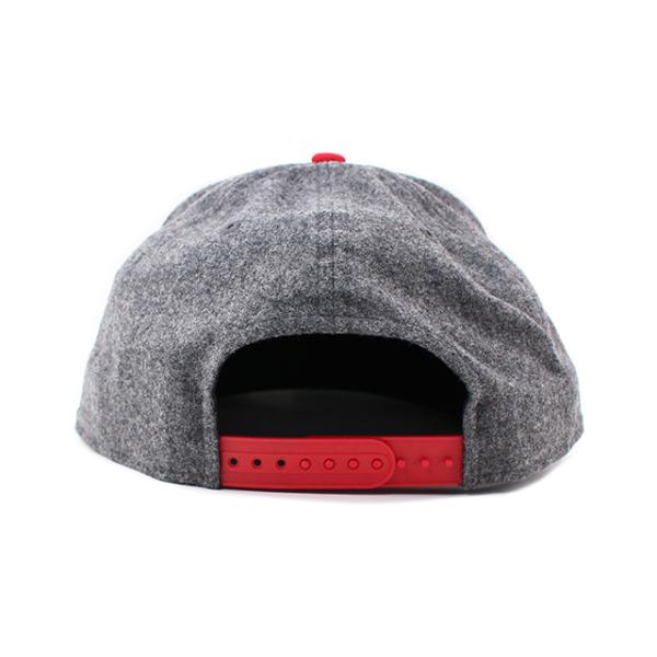 ニューエラ キャップ 9FIFTY シカゴ ブルズ NBA FLANNEL SNAPBACK CAP GREY