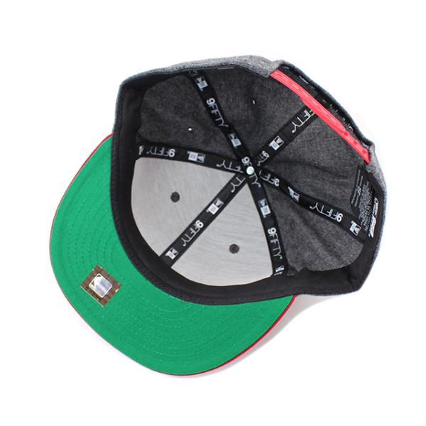 ニューエラ キャップ 9FIFTY シカゴ ブルズ NBA FLANNEL SNAPBACK CAP GREY
