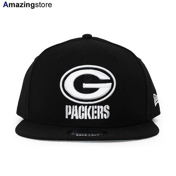 ニューエラ キャップ 9FIFTY グリーンベイ パッカーズ NFL TEAM BASIC SNAPBACK CAP BLACK