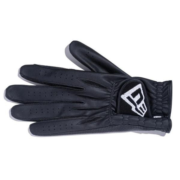 二色展開 ニューエラ ゴルフ グローブ 片手用 ホワイト ブラック 14135930 14135929