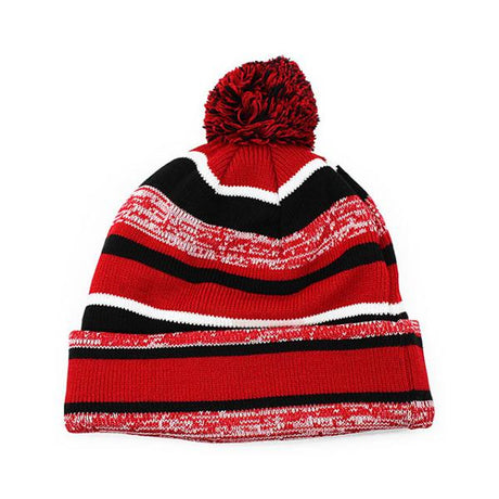 ニューエラ ニットキャップ ビーニー ネブラスカ コーンハスカーズ  NCAA STADIUM SPORT KNIT BEANIE RED BLACK  NEW ERA NEBRASKA CORNHUSKERS